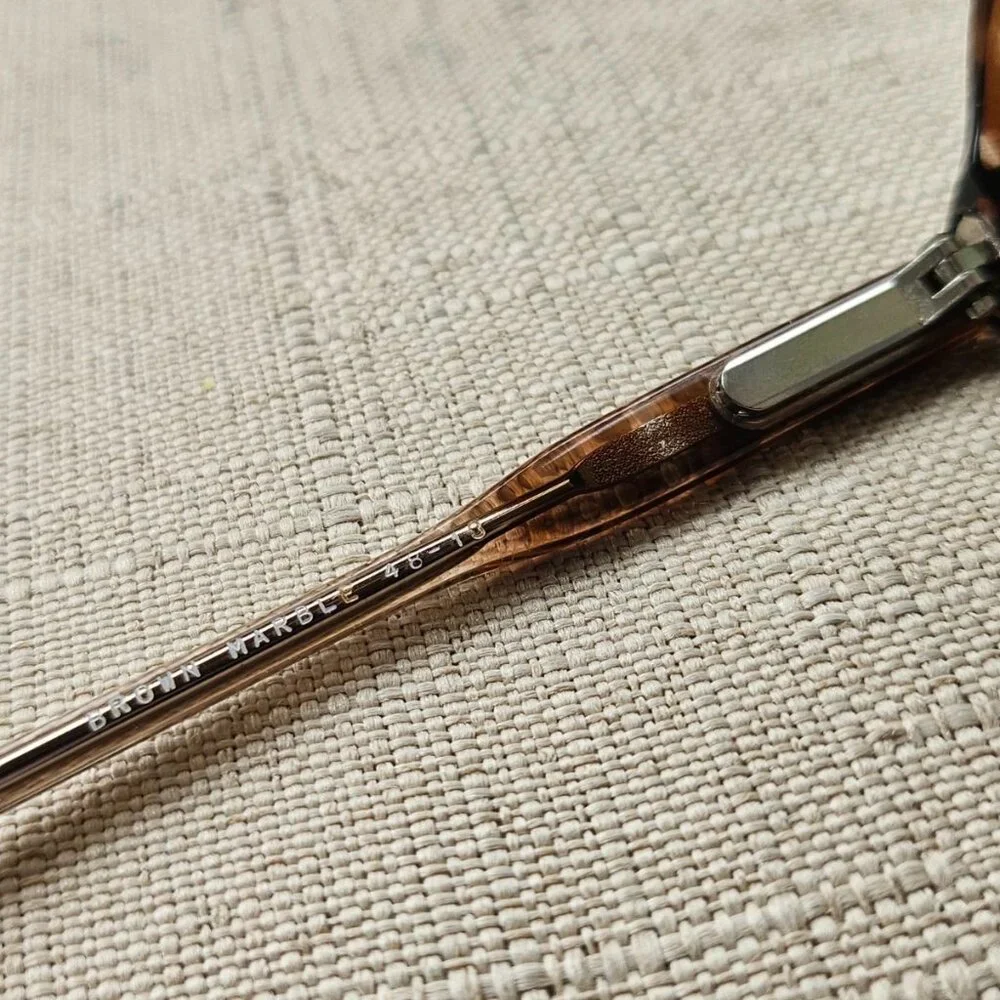 Homerun by Capri Youth Eyeglasses Frame Brown Marble 48[]18 130 Glasses Eyewear